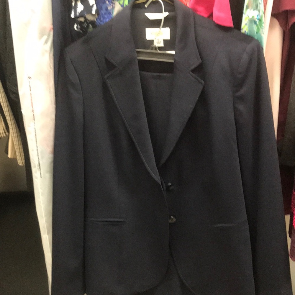 Talbots Petite - Two piece ladies suit navy